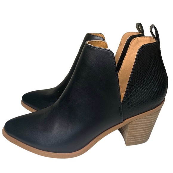 Dolce Vita Womens Falina Black Booties Size 8 used - Picture 2 of 7